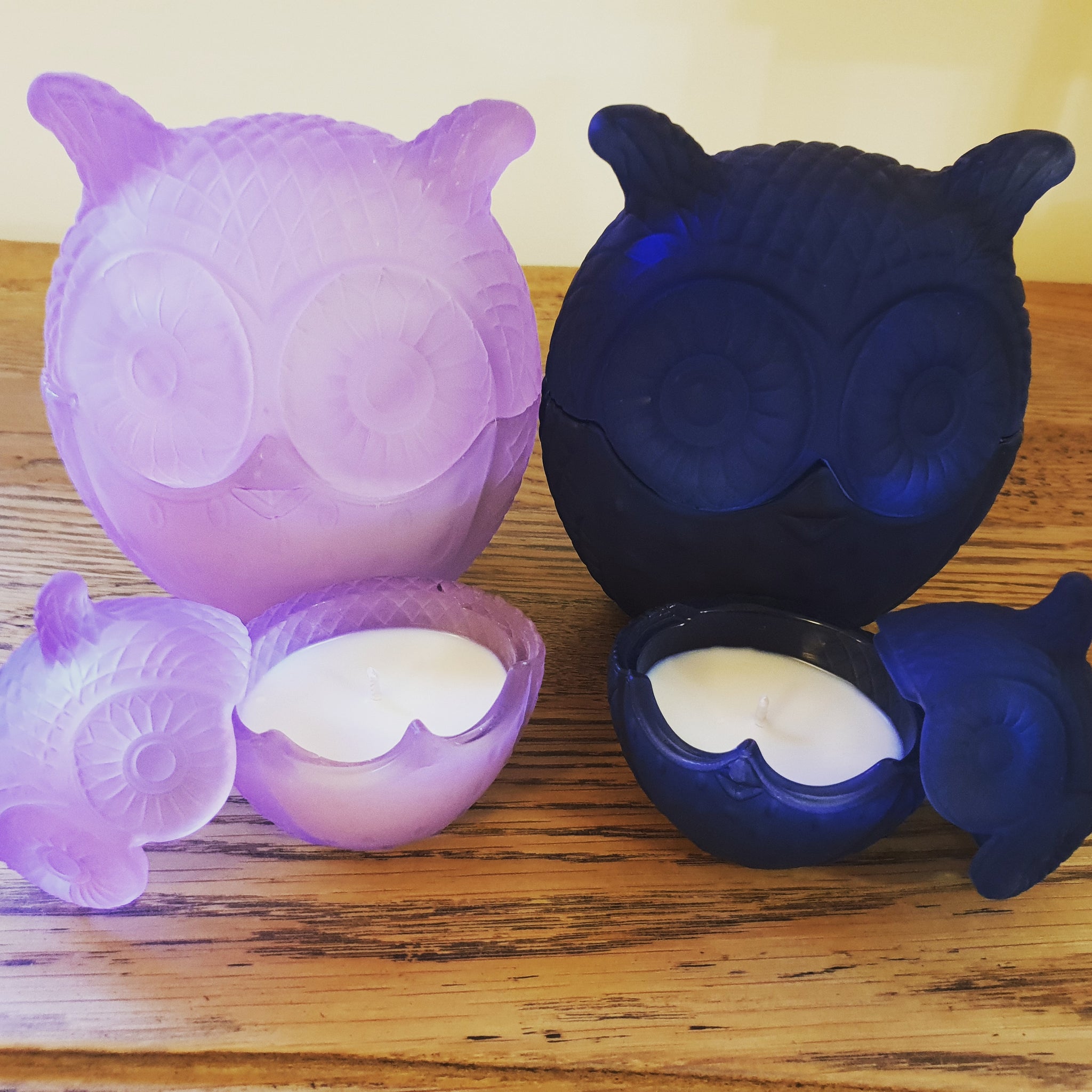 Small owl candles