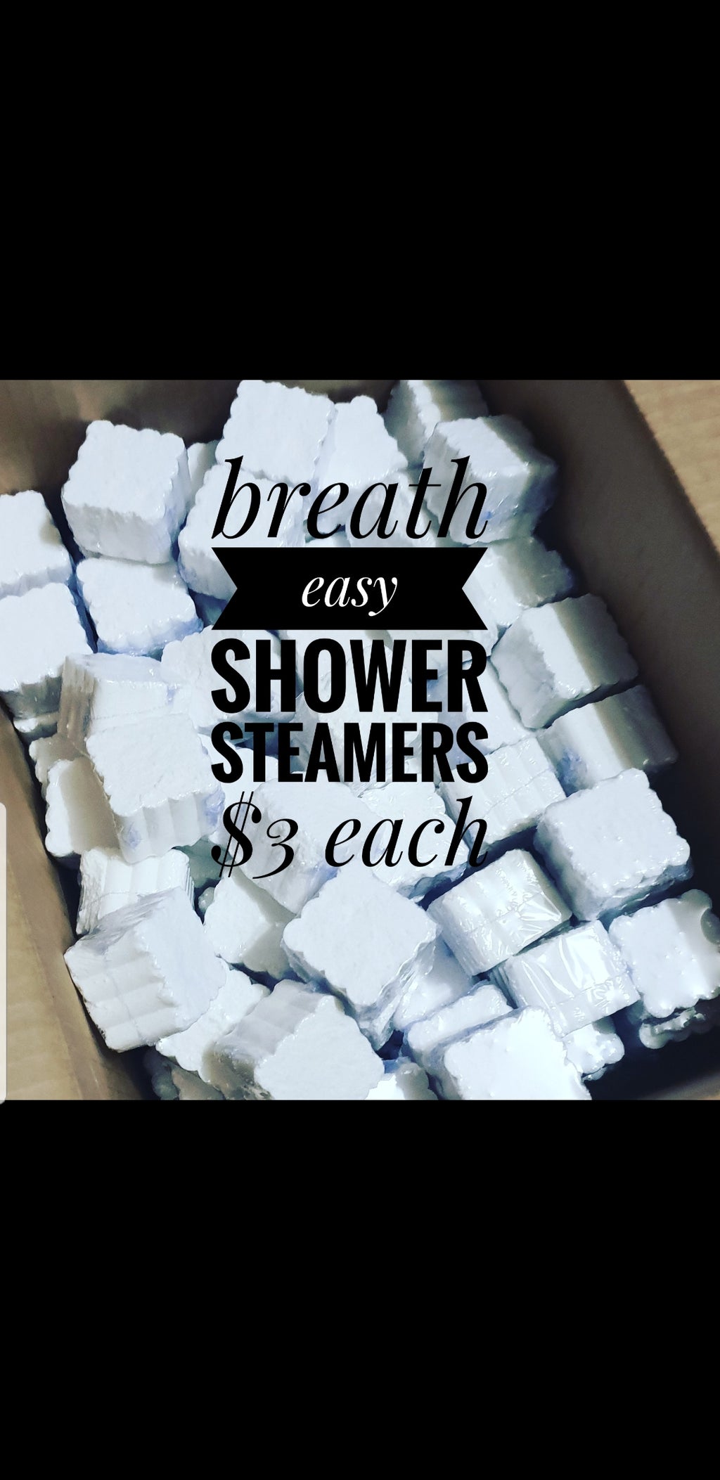 Shower steamers - essential oils
